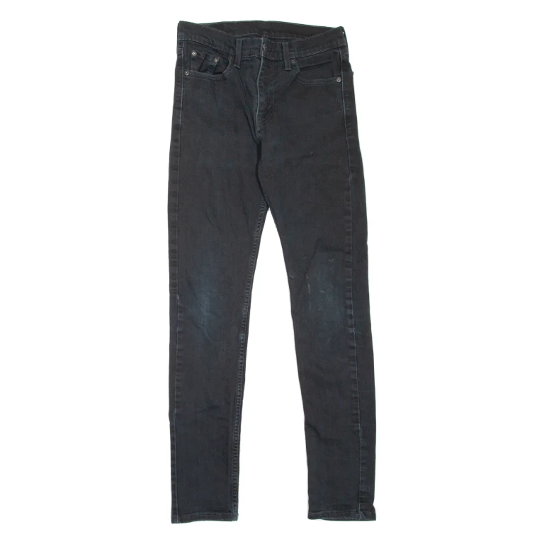 LEVI'S 510 Jeans Mens Black Slim Skinny W30 L31