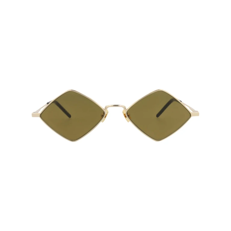 Square-Frame Metal Sunglasses