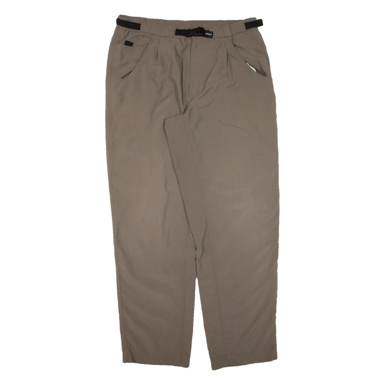 COLUMBIA Womens Trousers Green Regular Tapered Nylon W32 L29