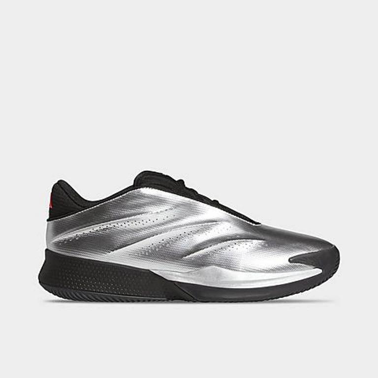 adidas Men's Crazy Energy+ Basketball Shoes in Silver Metallic/Core Black/Lucid Red Size: 6.5