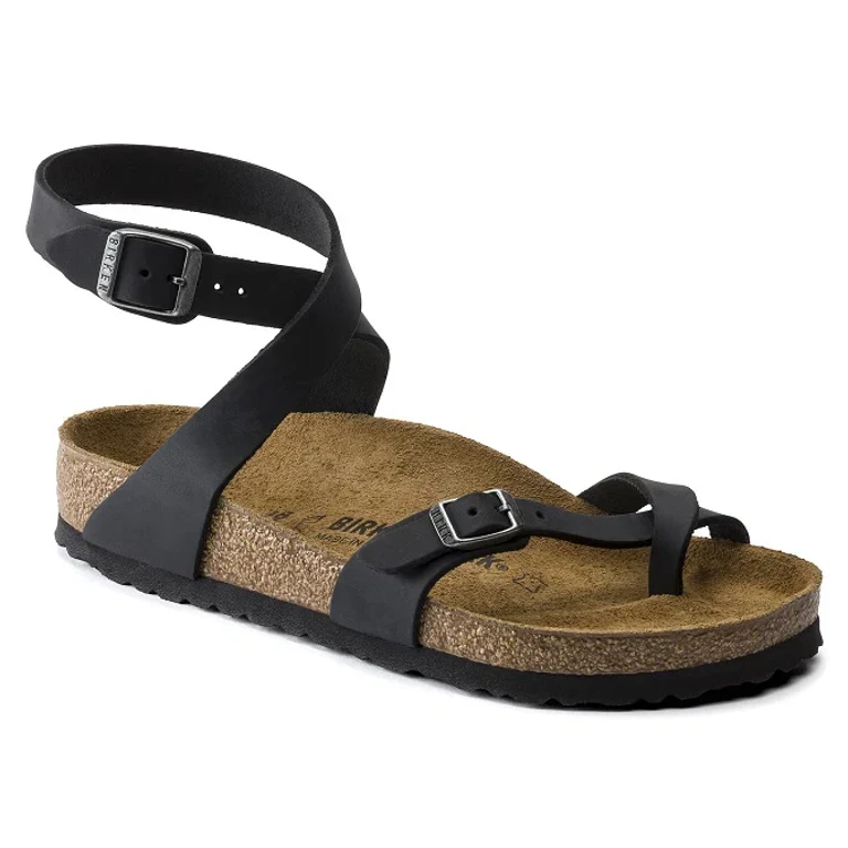 Yara Oiled Leather Black