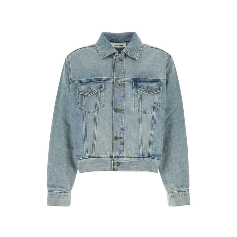 Fear Of God Essentials Essentials Logo-patch Denim Jacket