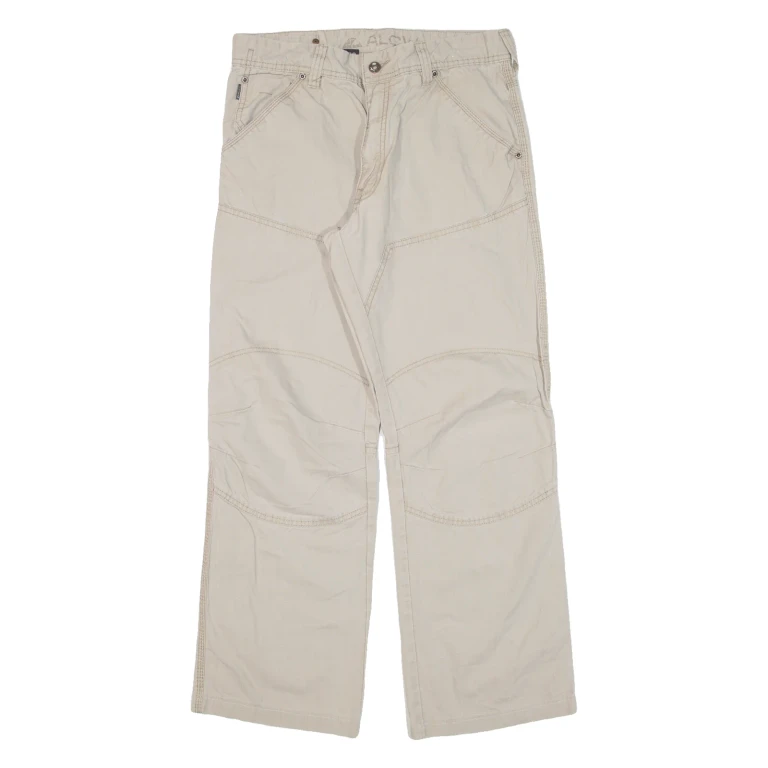 ALCW Womens Trousers Beige Relaxed Straight W30 L29