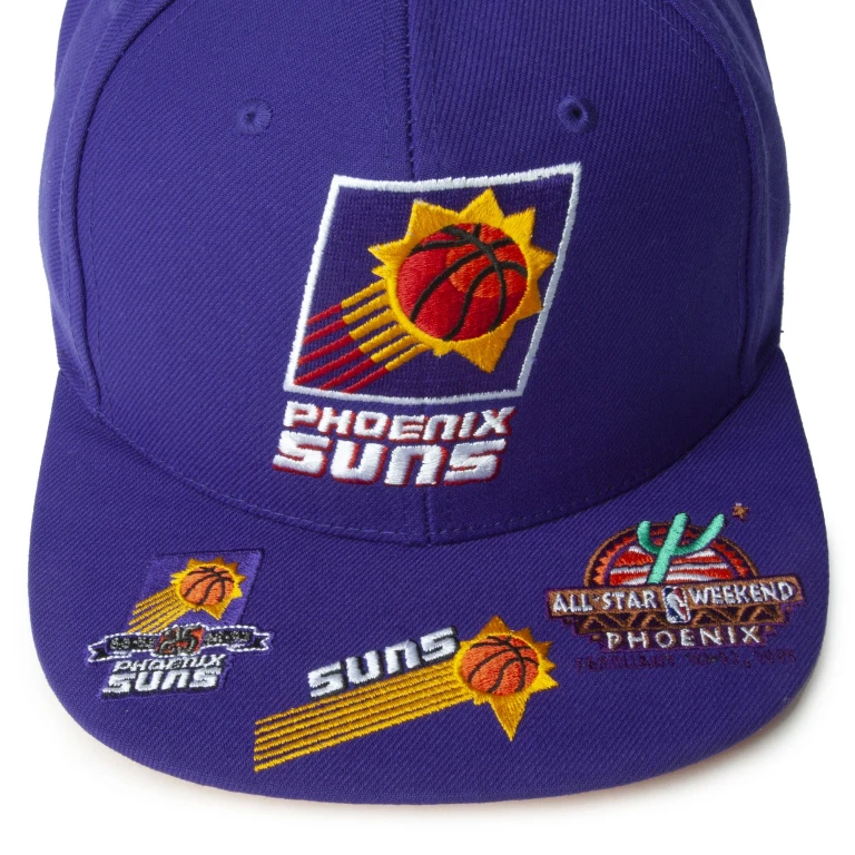 Men's NBA Front Face Snapback Hwc Suns Snapback Caps