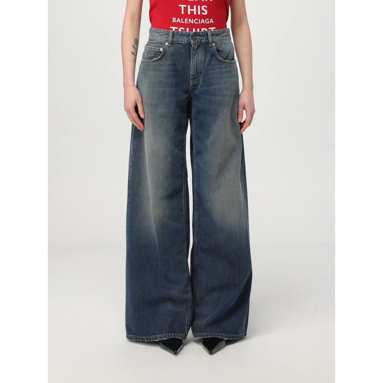 BALENCIAGA Jeans Woman color Blue (824300TSW714011)