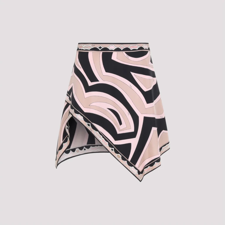 PUCCI - Pucci Silk Twill Mini Skirt
