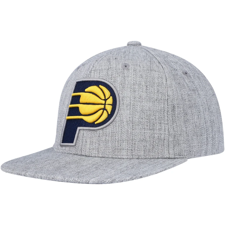 Men's NBA Team Heather 2.0 Snapback Pacers Snapback Caps