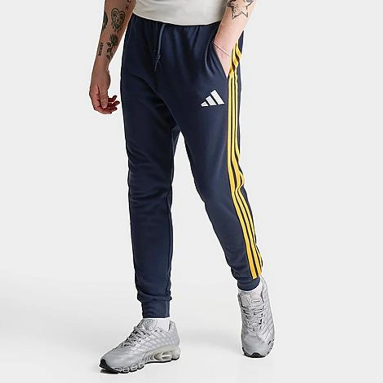 adidas Men's Real Madrid DNA Track Pants in Night Navy Size: Small