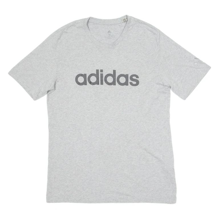 ADIDAS Mens T-Shirt Grey Crew Neck M (EE1-281024-4942)