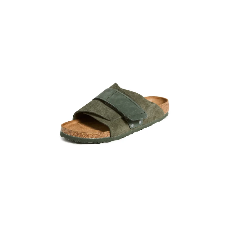 Kyoto Nubuck Leather Sandals Narrow