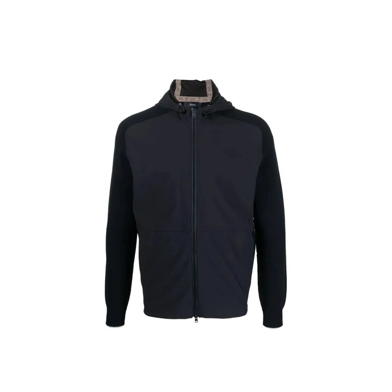 Herno Blue Cotton Jacket Clothing - Men