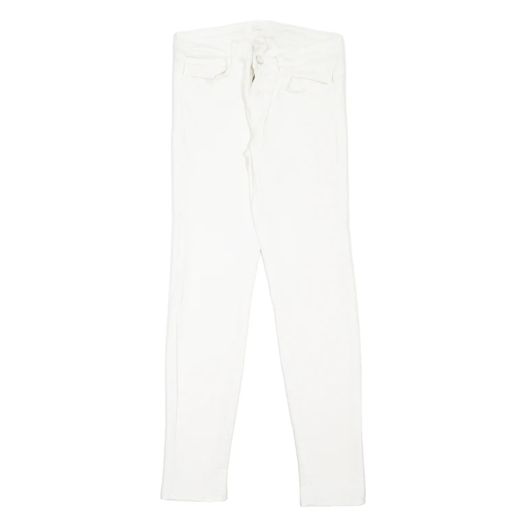 J BRAND Womens Jeans White Slim Skinny W26 L29
