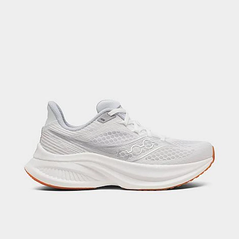Women's Endorphin Speed 5 Running Shoes in White/Gum Size: 5.0