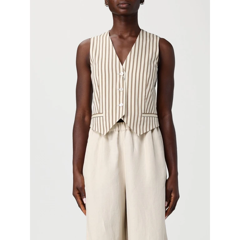 Waistcoat Woman color Beige (2611151012600002)