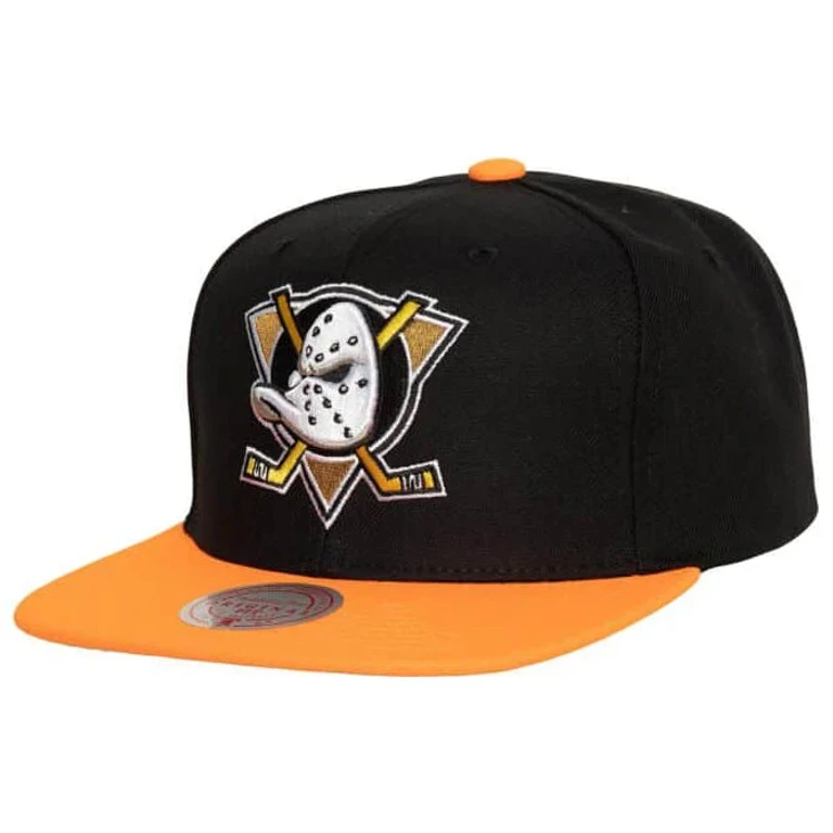 Men's NHL Team 2 Tone 2.0 Snapback Ducks Snapback Caps