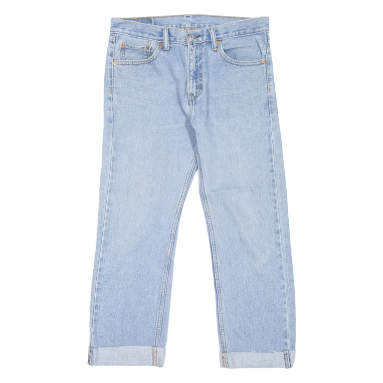 LEVI'S 505 Jeans Mens Blue Regular Straight W30 L25
