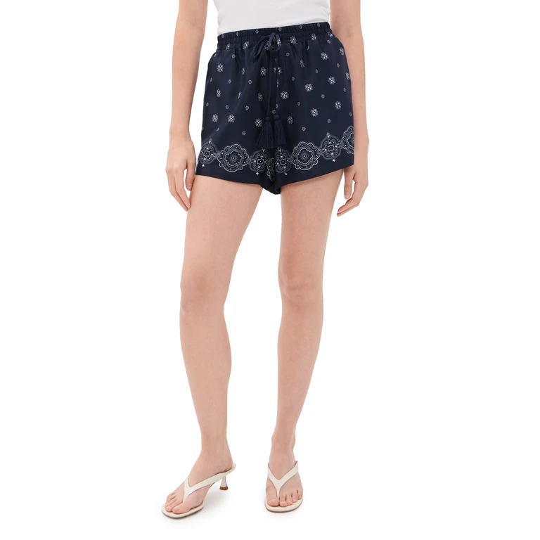 Good American The Recess Shorts Bandana L