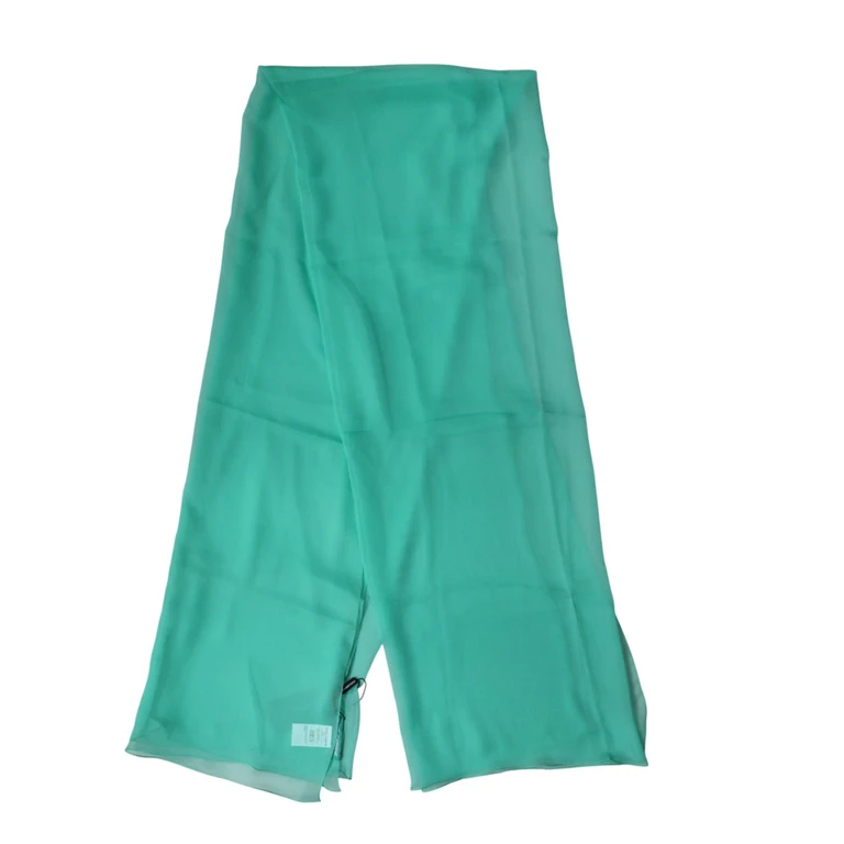 Dolce & Gabbana Teal Stole Silk Neck Wrap Shawl Men Scarf - Men