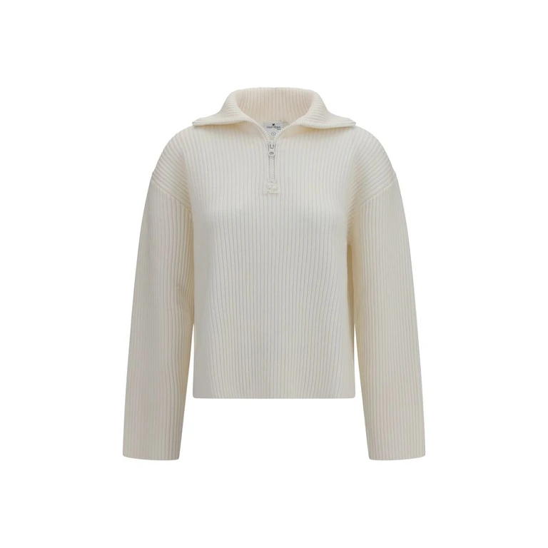White Wool Oves Aries Sweatshirt Clothing - Women