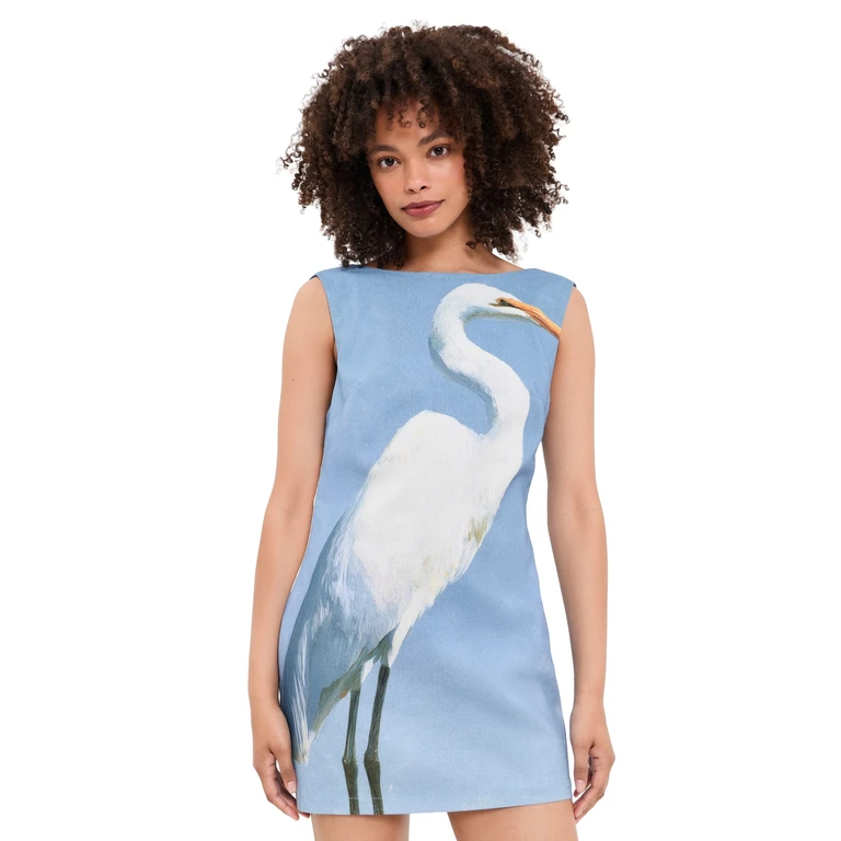 Yellow the Label Chloe Linen Dress Heron M