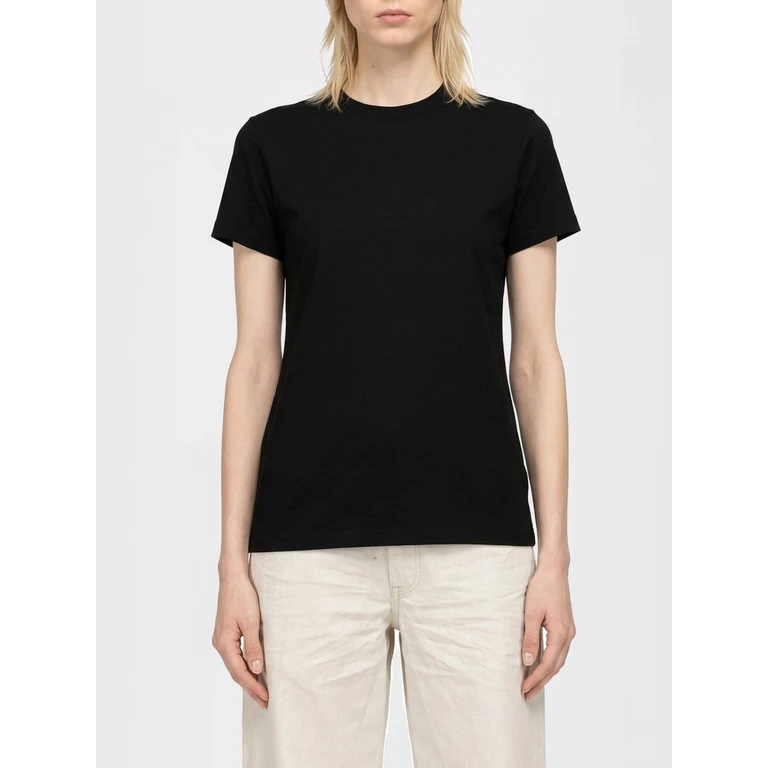 T-shirt met schouderdetail