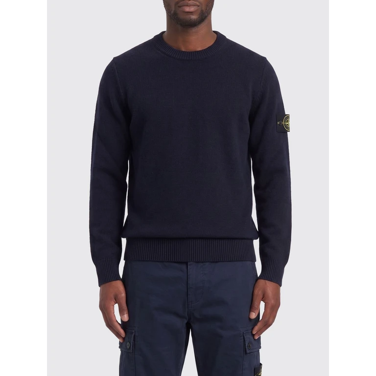 STONE ISLAND Sweater Men color Blue (72A3V0020V0020)
