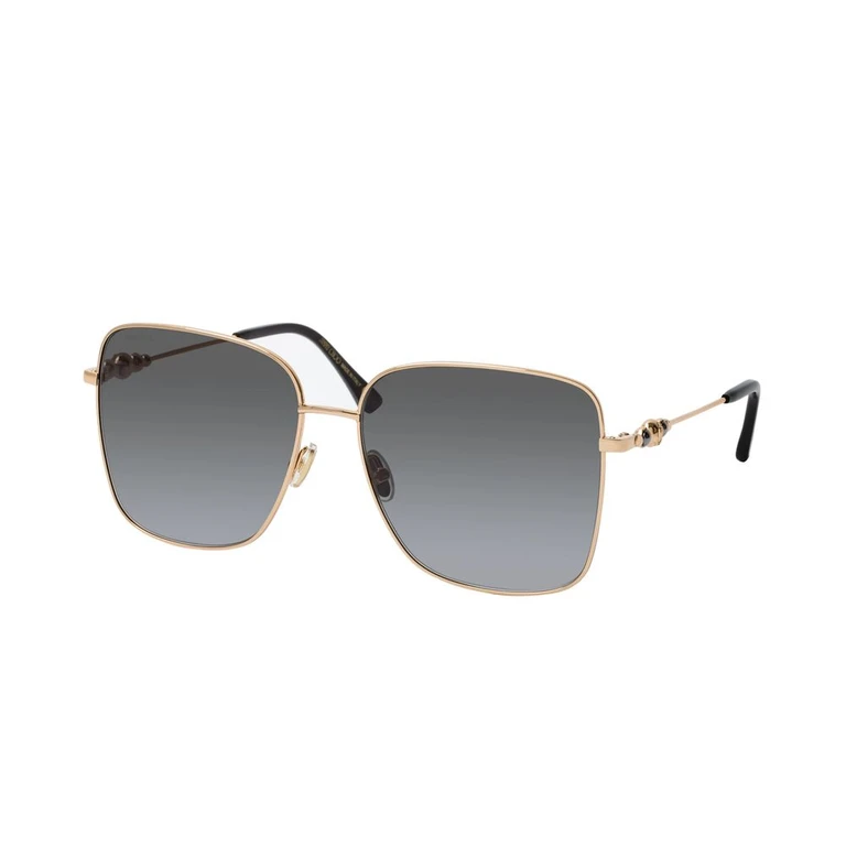 Jimmy Choo Gold Metal Sunglasses - Women