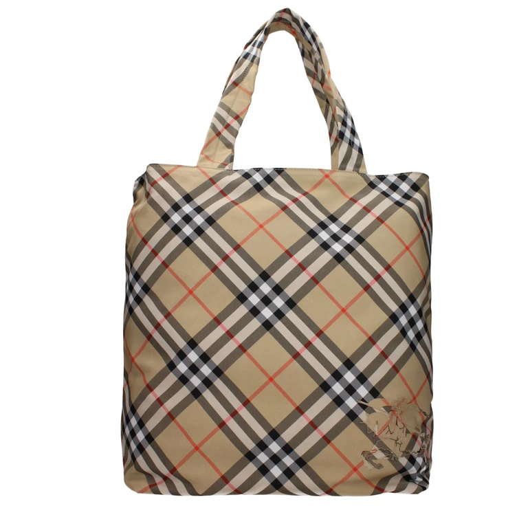 Burberry Beige Fabric Shoulder Bag - Men
