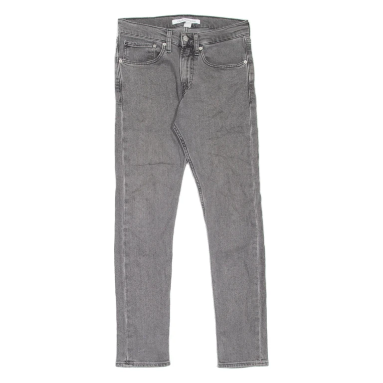 CALVIN KLEIN JEANS Mens Jeans Grey Slim Skinny W28 L30