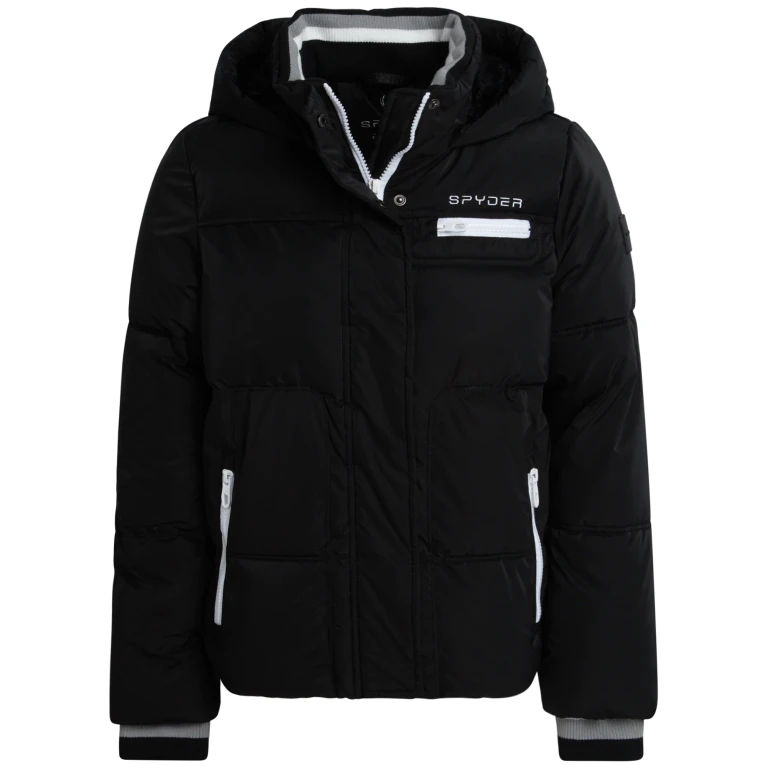 Girls' Puffer Jacket - Black