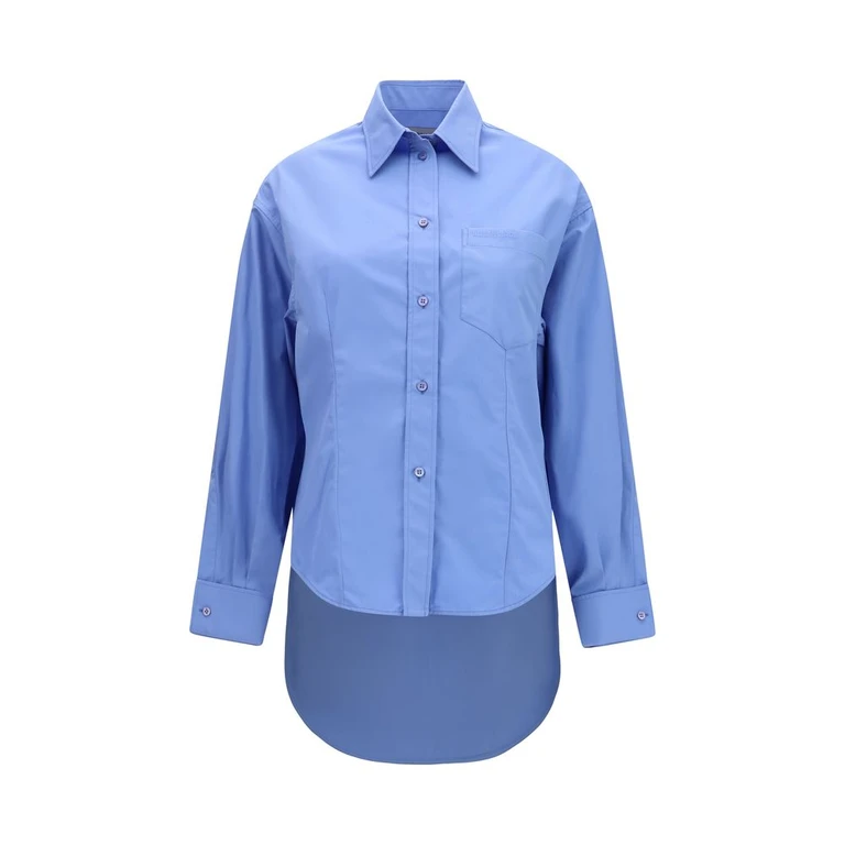 Balenciaga Blue Cotton Shirt - Women