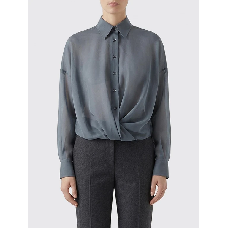 Shirt Woman color Blue (M0F91MX616C9704)