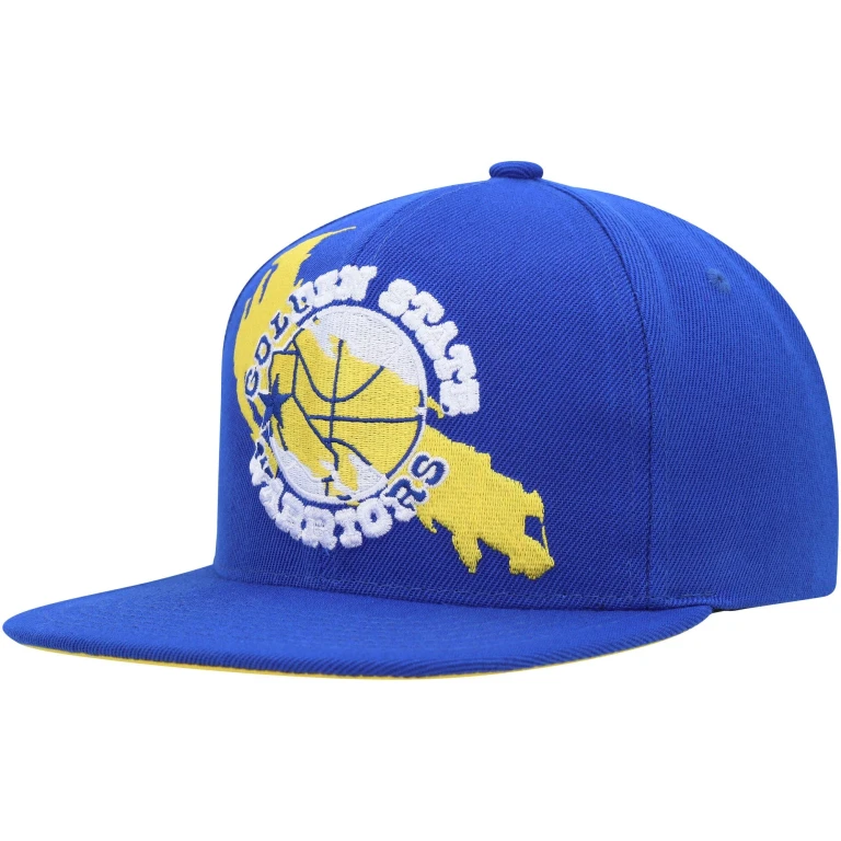 Men's NBA Paint By Number Snapback Hwc Warriors Snapback Caps