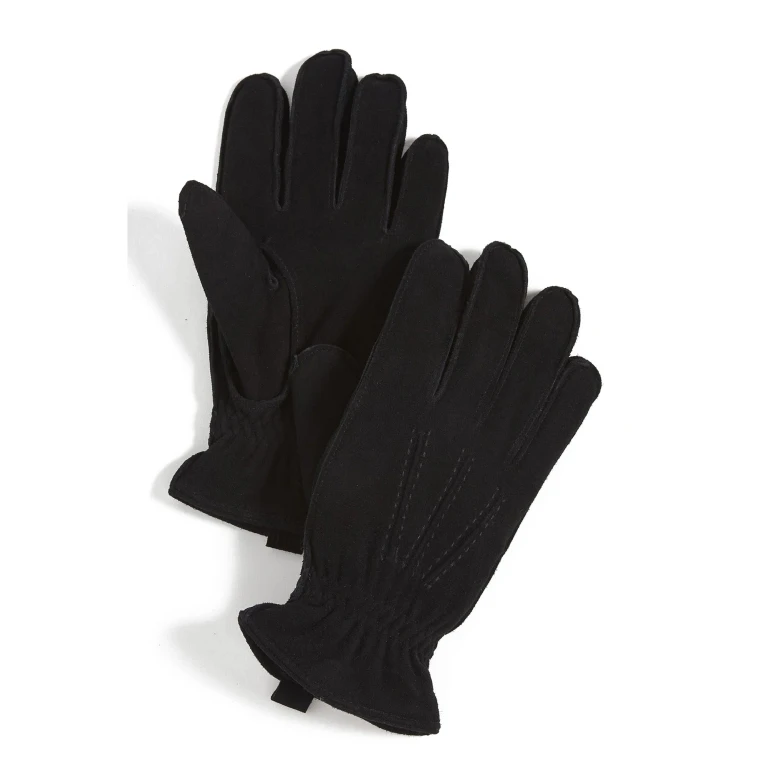 Men's Water Repellent Deer Suede Gloves