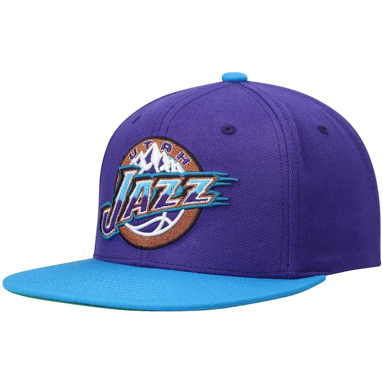 Men's NBA Team 2 Tone 2.0 Snapback Hwc Jazz Snapback Caps
