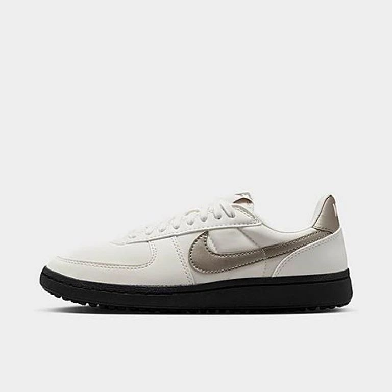 Nike Women's Field General Casual Shoes in Phantom/Black/Flat Pewter Size: 5.0