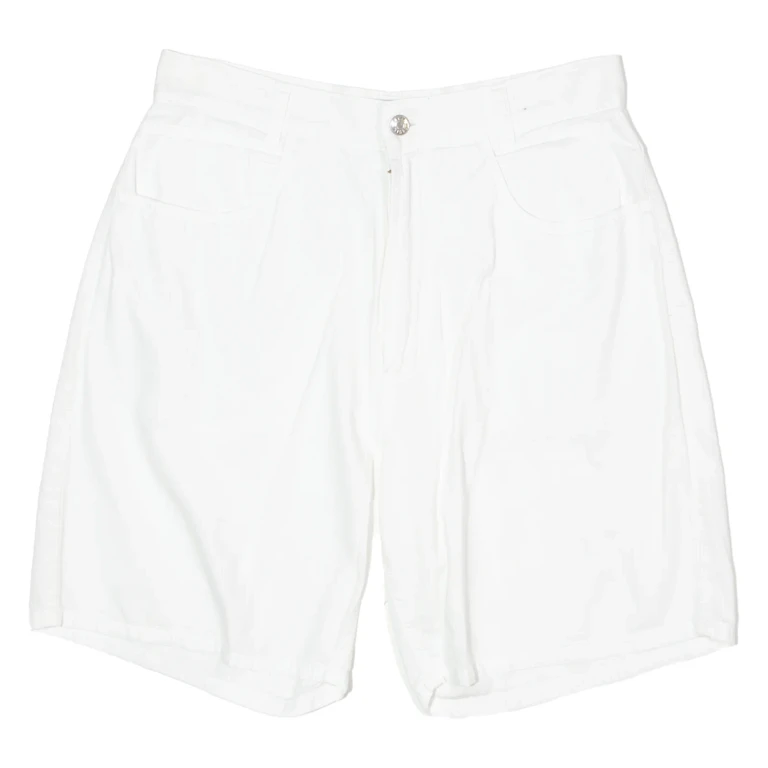 CECIL Mens Casual Shorts White Slim M W32