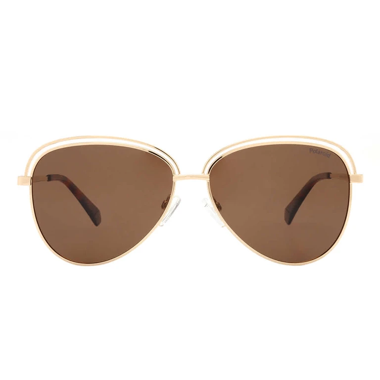Polaroid Polarized Bronze Butterfly Ladies Sunglasses PLD 4103/S 001Q/SP 58