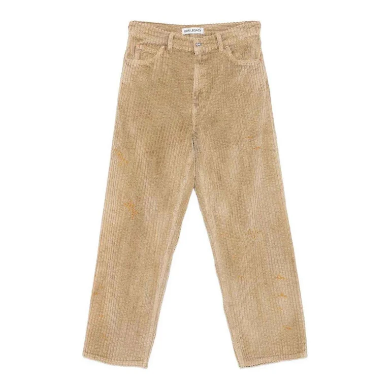 Our Legacy Jean Droit - Marron (M4255VTTEDDY)