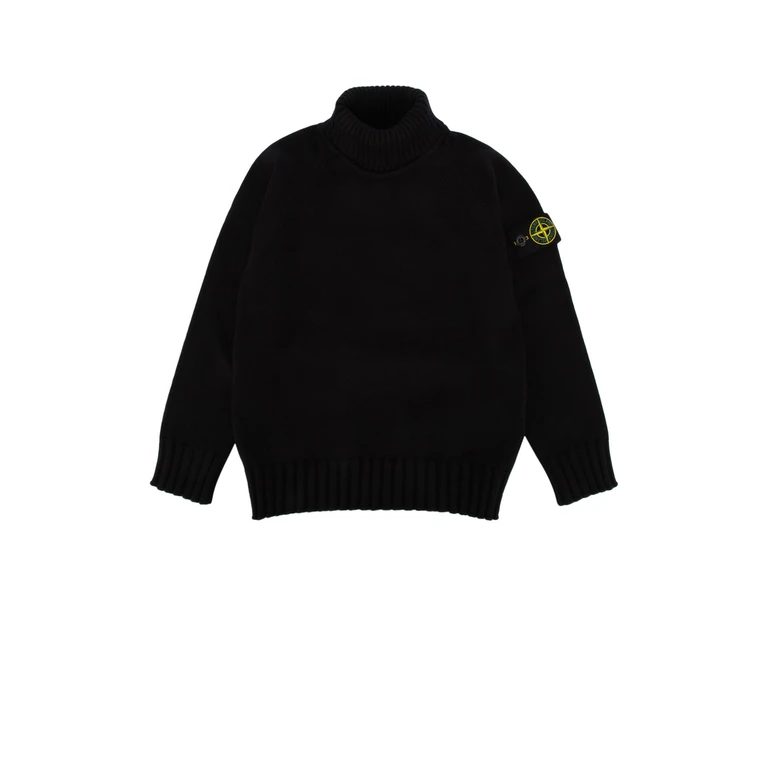 Stone Island Kids Maglia Black Co Ee Maglie