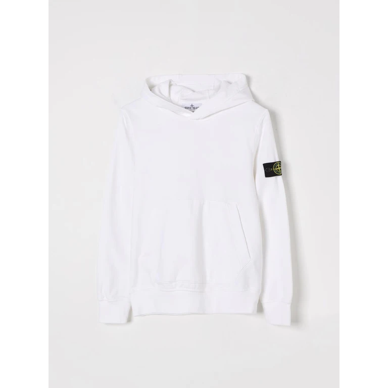 STONE ISLAND JUNIOR Sweater Kids color White (6100012S0040V0001)