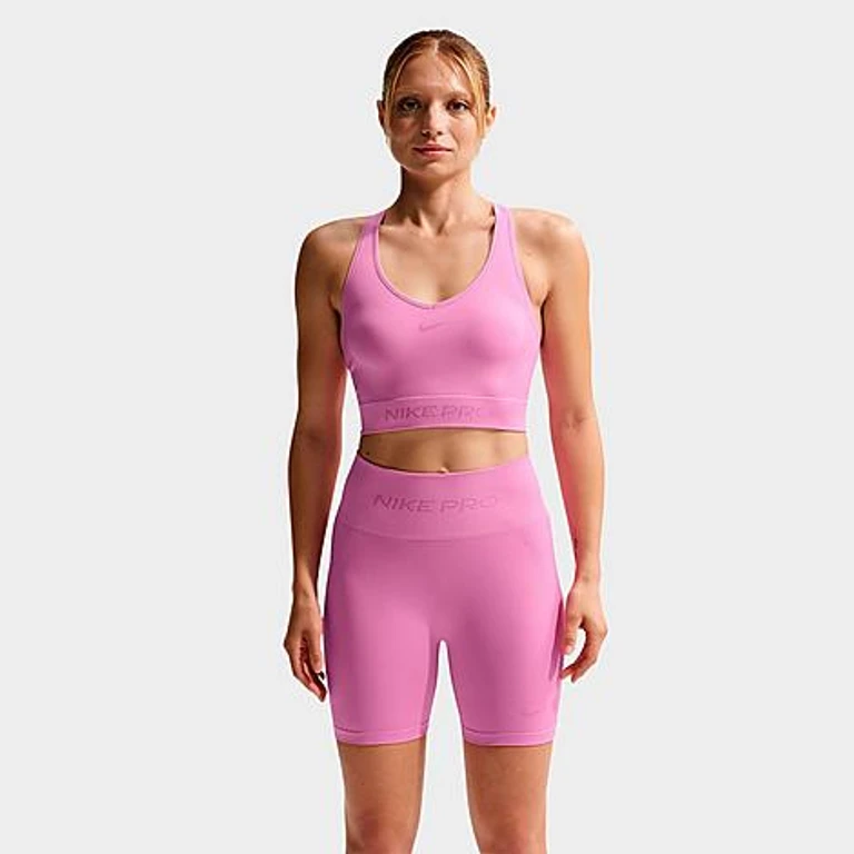 Nike Women's Pro Seamless Tank Top in Light Magenta Size: XS
