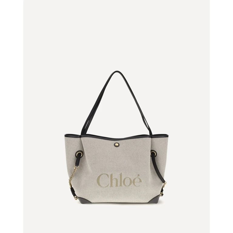 CHLOÉ Clover Tote Bag in canvas Female UNI