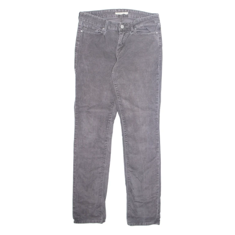 LEVI'S 712 Womens Trousers Purple Slim Tapered W29 L32
