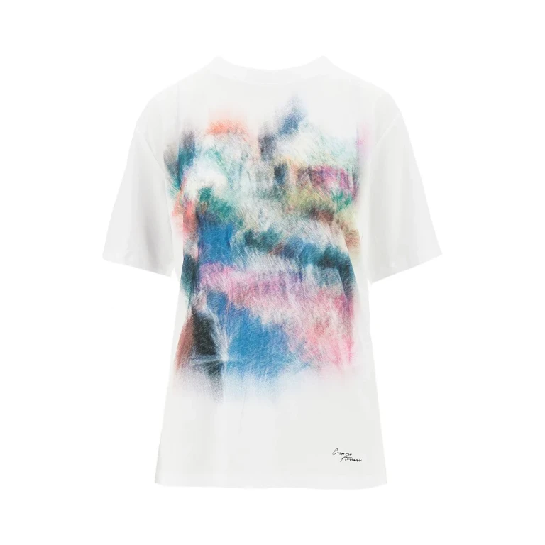 EMPORIO ARMANI Graphic print T-shirt Woman L
