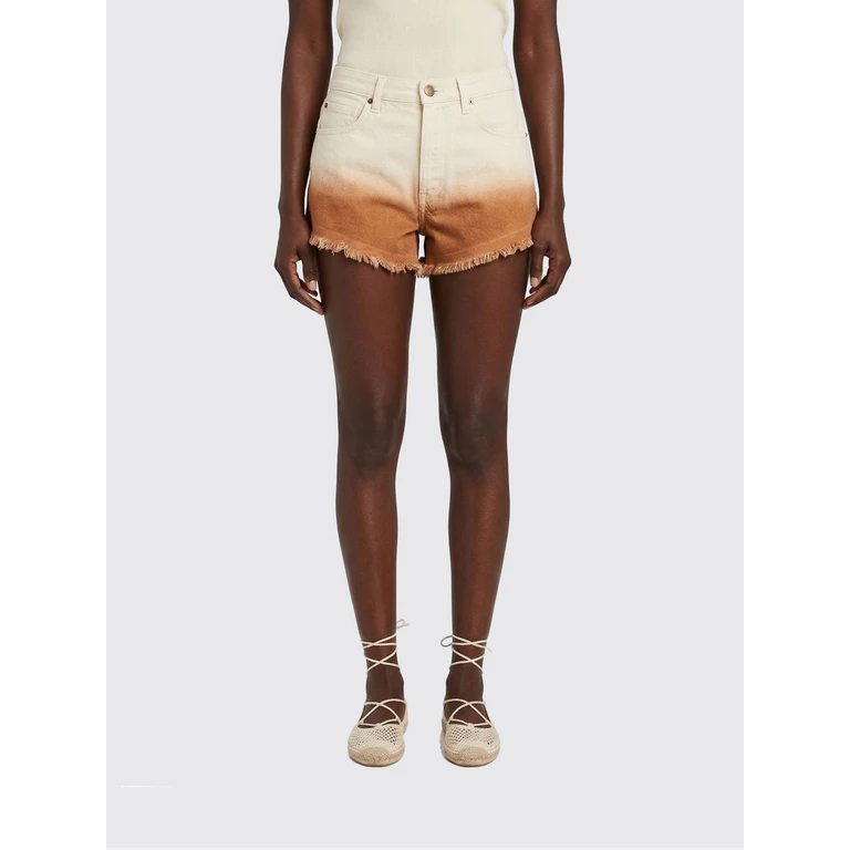 Shorts Woman color Brown (LWYC009R26DEN0020373)