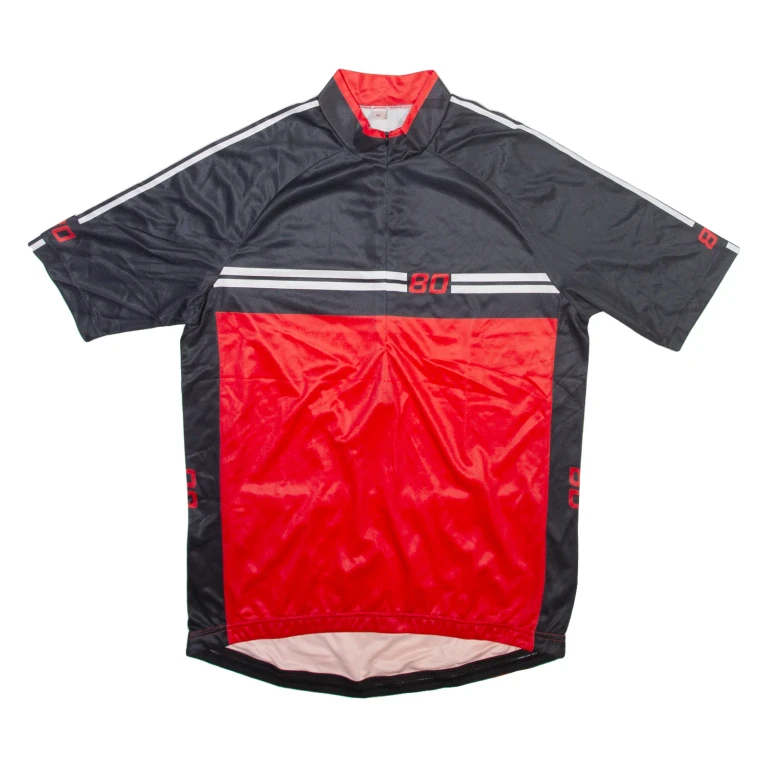 Mens Jersey Black 1/2 Zip M