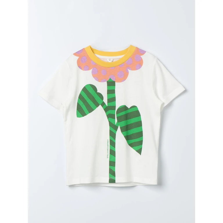 STELLA MCCARTNEY KIDS T-Shirt Kids color Yellow Cream (TU8A31Z0434101)