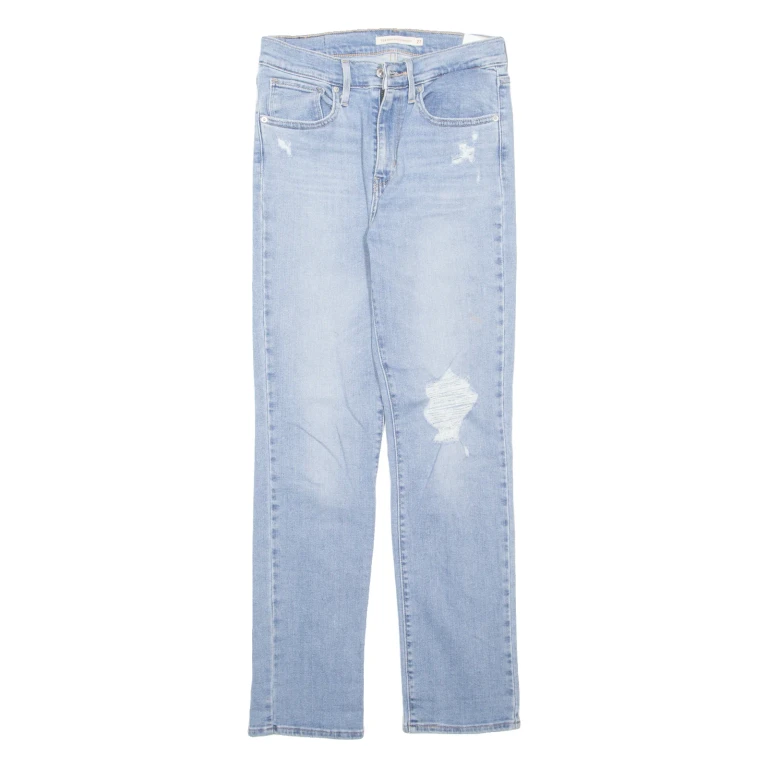 LEVI'S Womens Jeans Blue Regular Straight W27 L28