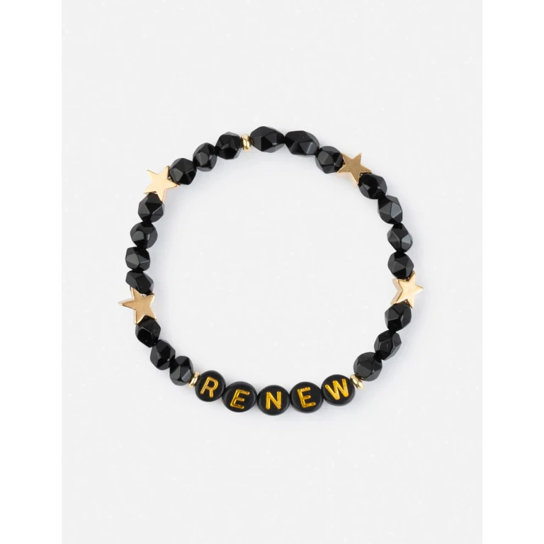 Renew Letter Bracelet